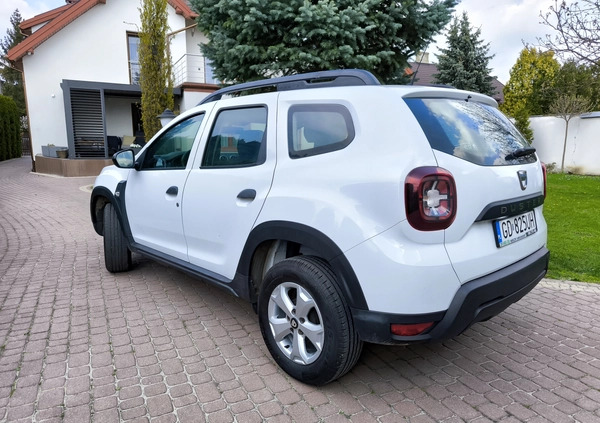 Dacia Duster cena 49500 przebieg: 68800, rok produkcji 2019 z Łaskarzew małe 379